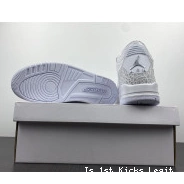 429487-111 'Triple Jordan PS White' Air Retro 3 0808